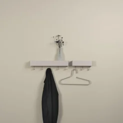 Kapstokken^Huisenthuis Kapstok Raaf 3-haaks Taupe