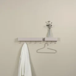 Kapstokken^Huisenthuis Kapstok Raaf 3-haaks Taupe