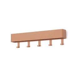 Kapstokken^Huisenthuis Kapstok Raaf 5-haaks Terracotta