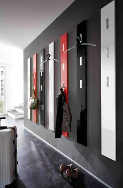 Kapstokken^Huisenthuis Kapstokpaneel Colori Hoogglans Grijs