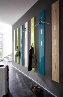 Kapstokken^Huisenthuis Kapstokpaneel Colori Hoogglans Grijs