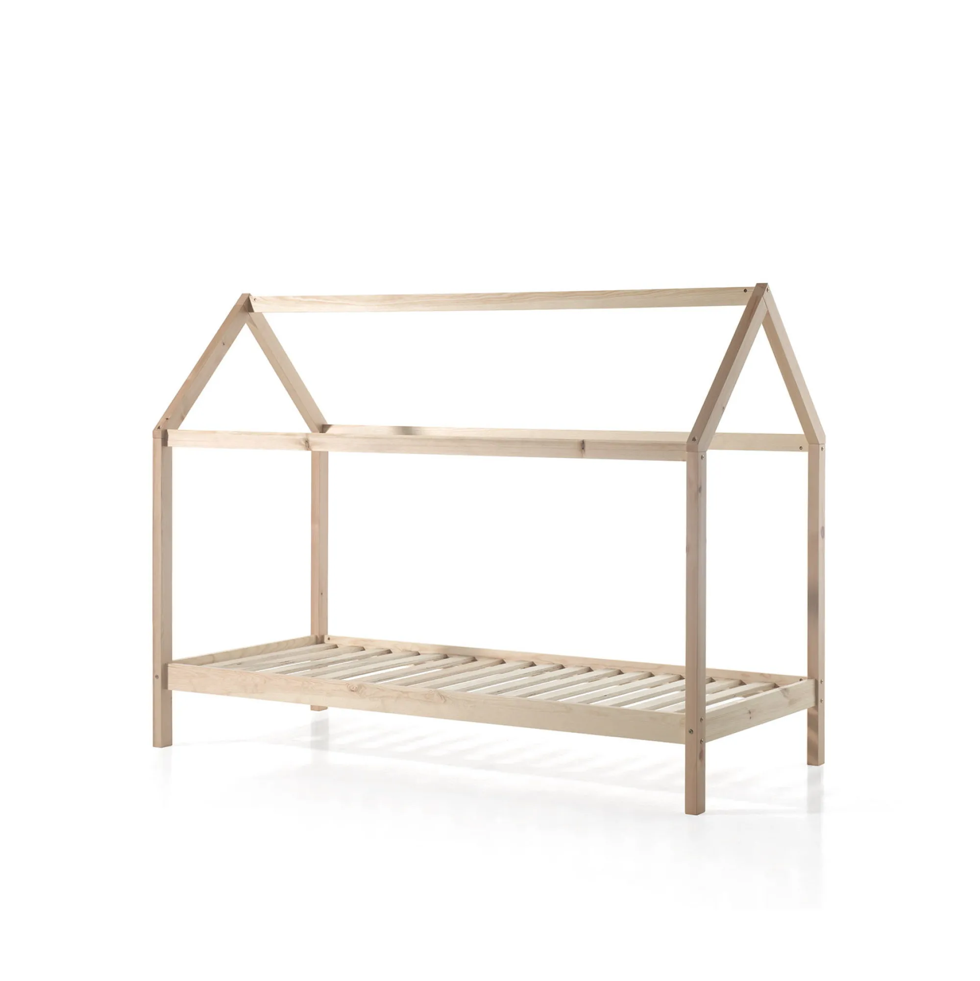 Kinderbedden^Huisenthuis Kinderbed Bibi 2 Grenen