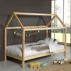Kinderbedden^Huisenthuis Kinderbed Bibi 2 Grenen