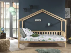 Kinderbedden^Huisenthuis Kinderbed Bibi 3 Grenen