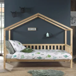 Kinderbedden^Huisenthuis Kinderbed Bibi 3 Grenen