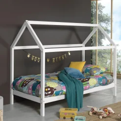 Kinderbedden^Huisenthuis Kinderbed Bibi 2 Wit