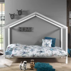 Kinderbedden^Huisenthuis Kinderbed Bibi 1 Wit