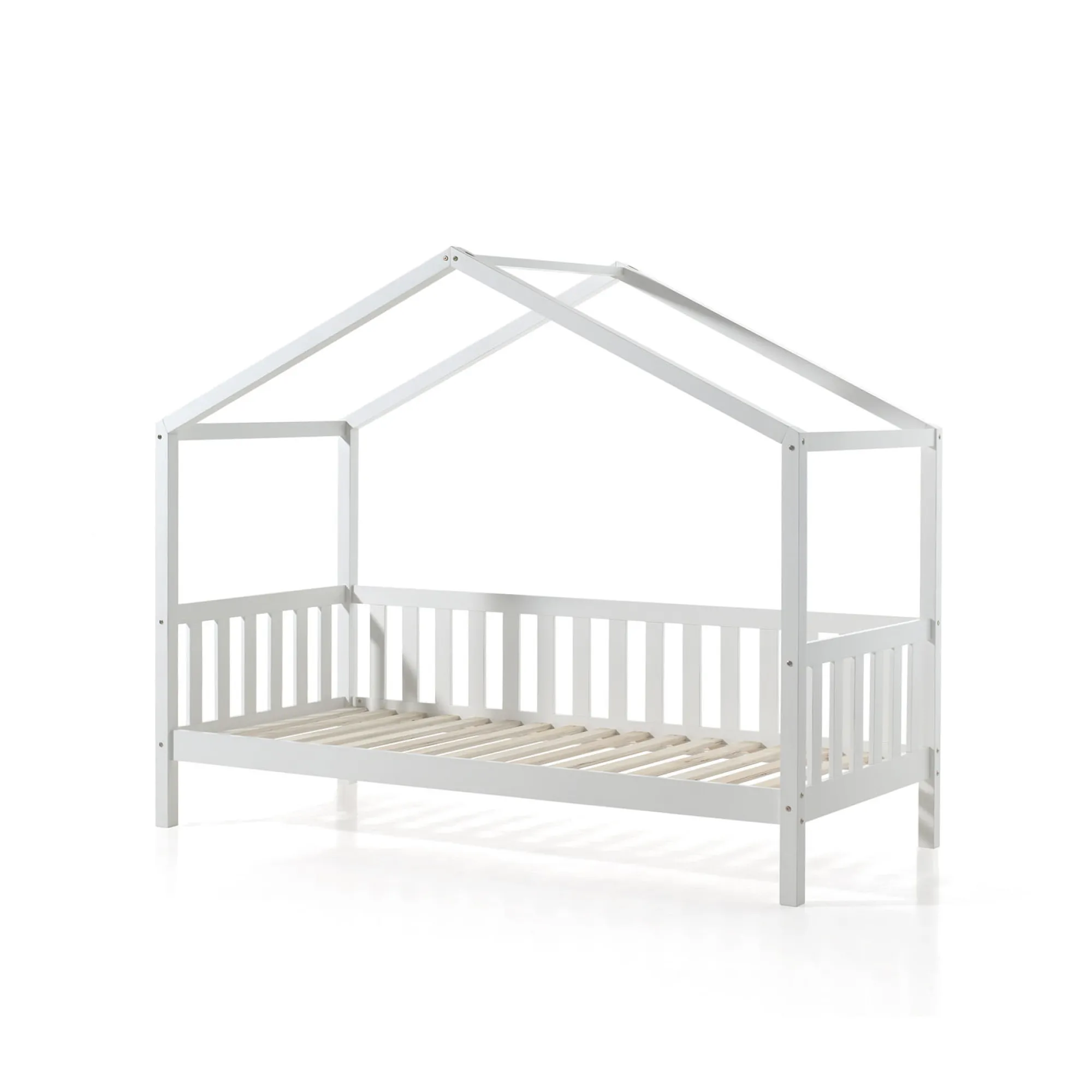 Kinderbedden^Huisenthuis Kinderbed Bibi 3 Wit