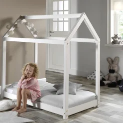 Kinderbedden^Huisenthuis Kinderbed Dreamhouse-W Wit
