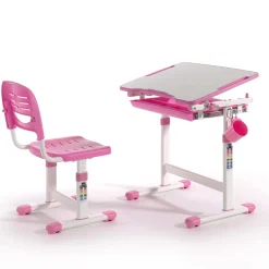 Kinderbureaus^Huisenthuis Kinderbureauset Ergo-1RO Roze