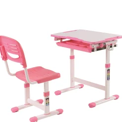 Kinderbureaus^Huisenthuis Kinderbureauset Ergo-1RO Roze