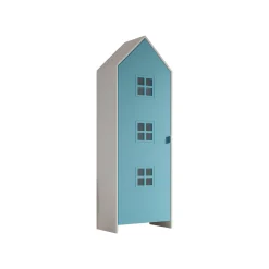 Kinderkamerkasten^Huisenthuis Kledingkast Juul Blauw