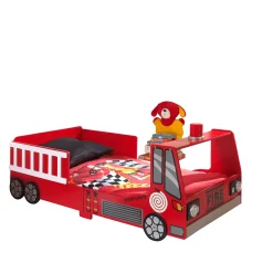 Peuterbedden^Huisenthuis Kleuter brandweerwagen bed Maarten-K