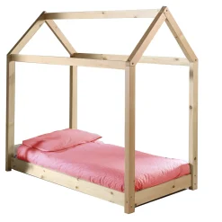 Peuterbedden^Huisenthuis Kleuterbed Dreamhouse-N Grenen