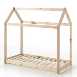 Peuterbedden^Huisenthuis Kleuterbed Dreamhouse-N Grenen
