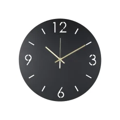 Woonaccessoires^Huisenthuis Klok Ed Zwart 40 cm