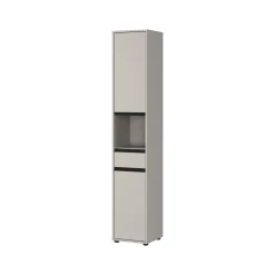 Badkamerkasten^Huisenthuis Kolomkast Pula 181 cm Lichtgrijs