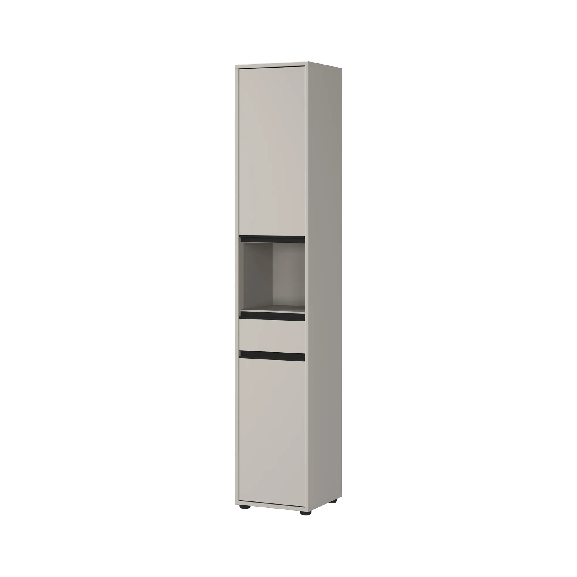 Badkamerkasten^Huisenthuis Kolomkast Pula 181 cm Lichtgrijs