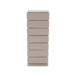 Ladekasten^Huisenthuis Ladekast Coco Taupe 99 cm