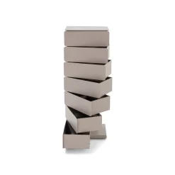 Ladekasten^Huisenthuis Ladekast Coco Taupe 99 cm
