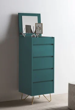 Ladekasten^Huisenthuis Ladekast Lucy 45 cm Blauw