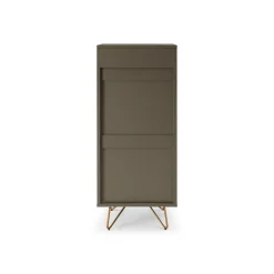 Ladekasten^Huisenthuis Ladekast Lucy 45 cm Grijs