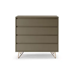 Ladekasten^Huisenthuis Ladekast Lucy 90 cm Grijs