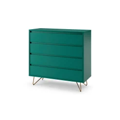 Ladekasten^Huisenthuis Ladekast Lucy 90 cm Groen