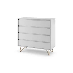 Ladekasten^Huisenthuis Ladekast Lucy 90 cm Wit