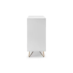 Ladekasten^Huisenthuis Ladekast Lucy 90 cm Wit