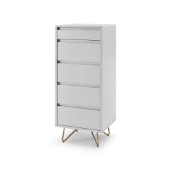 Ladekasten^Huisenthuis Ladekast Lucy 45 cm Wit