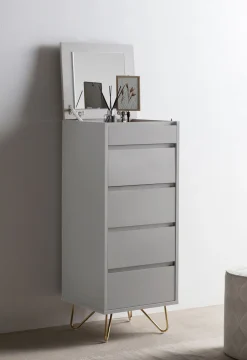 Ladekasten^Huisenthuis Ladekast Lucy 45 cm Wit