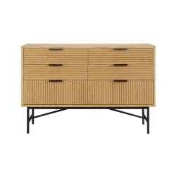 Ladekasten^Huisenthuis Ladekast Ruben Eiken 120x40x80cm