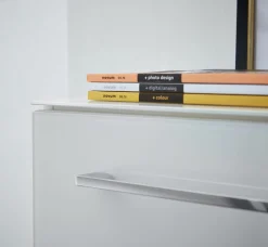 Kantoorkasten^Huisenthuis Lage dichte kantoorkast Destin Wit