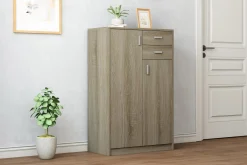 Kantoorkasten^Huisenthuis Lage dichte kast Edwin Sonoma 72x36x110 cm – 2