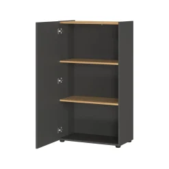 Kantoorkasten^Huisenthuis Lage kantoorkast Orlando 110 cm Grafiet