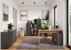 Kantoorkasten^Huisenthuis Lage kantoorkast Orlando 110 cm Grafiet