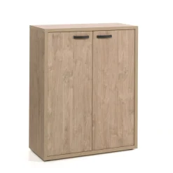 Kantoorkasten^Huisenthuis Lage kast Edison Eiken