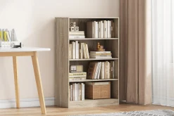 Kantoorkasten^Huisenthuis Lage open kast Edwin Sonoma 72x36x110 cm