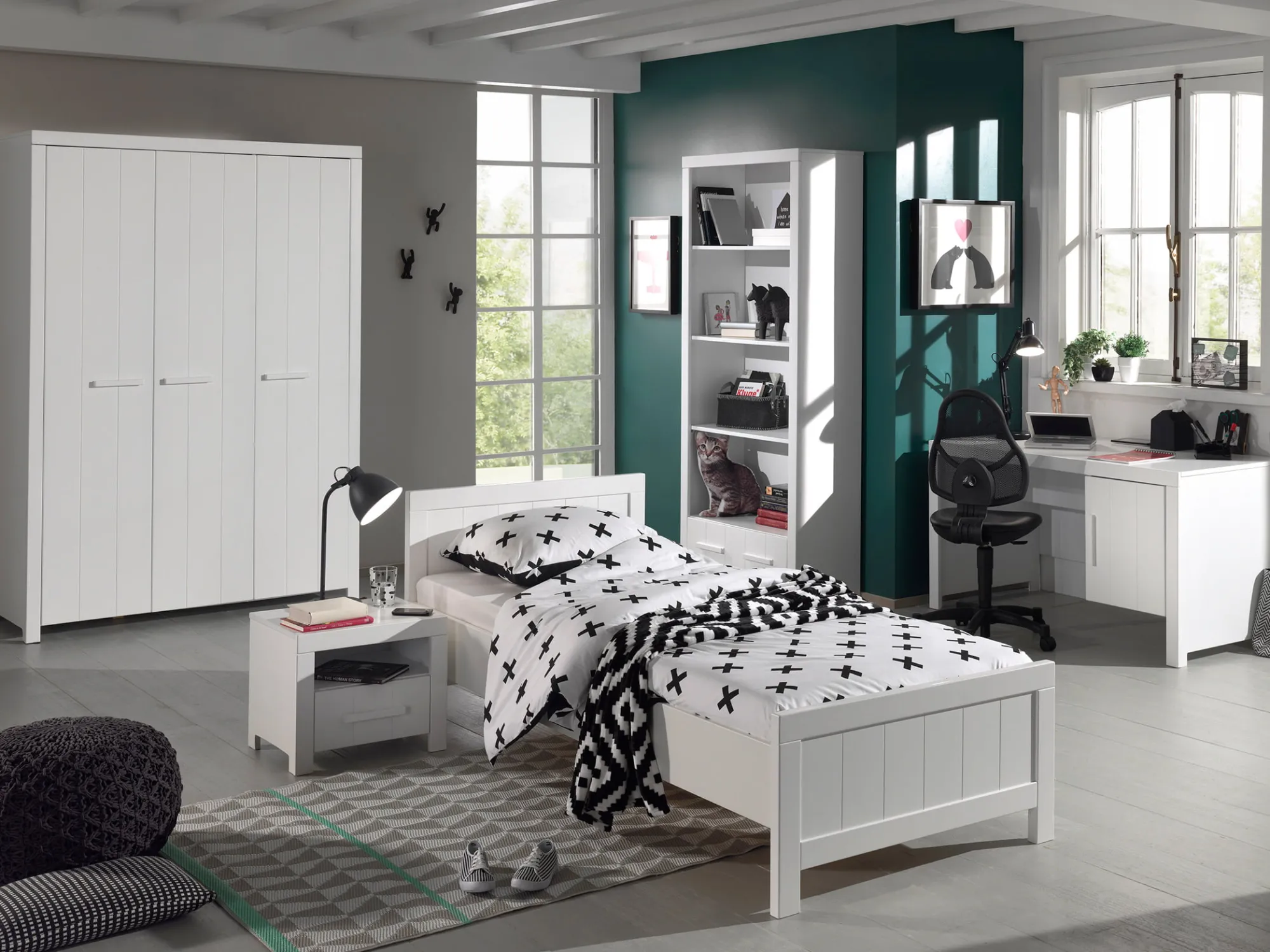 Nachtkastjes|Nachtkastjes^Huisenthuis Nachtkastje Machiel