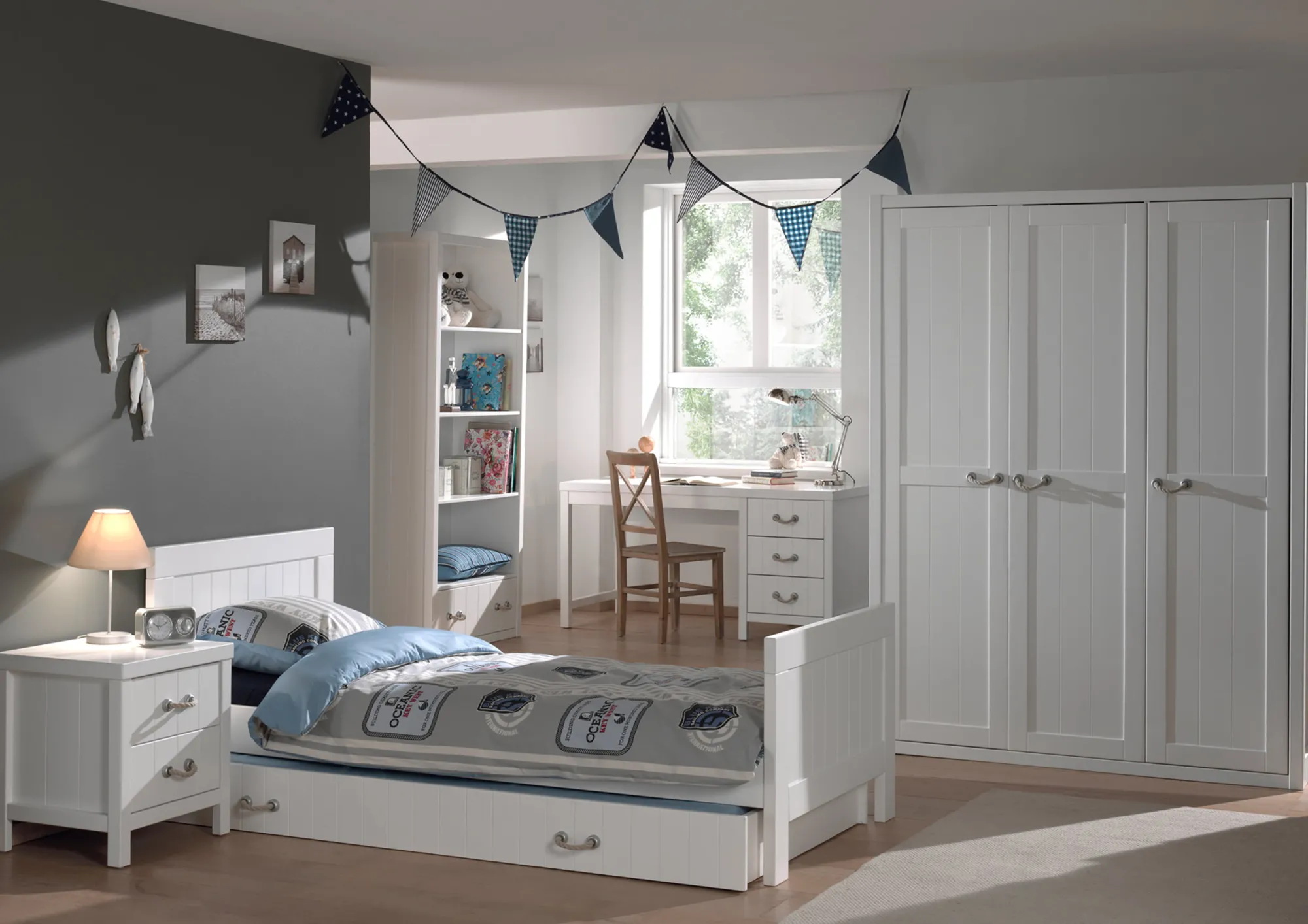 Kinderkameraccessoires^Huisenthuis Onderschuifbed Noa