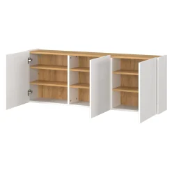 Schoenenkasten|Opbergkasten^Huisenthuis Opbergkast Aniek 51 cm Wit