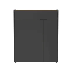 Schoenenkasten|Opbergkasten^Huisenthuis Opbergkast Eleonore 83 cm Grafiet