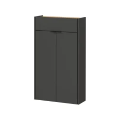 Schoenenkasten|Opbergkasten^Huisenthuis Opbergkast Eleonore 56 cm Grafiet