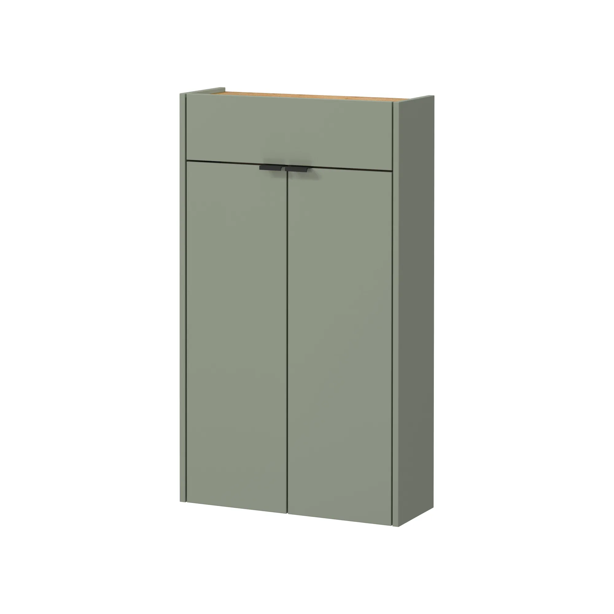 Schoenenkasten|Opbergkasten^Huisenthuis Opbergkast Eleonore 56 cm Groen