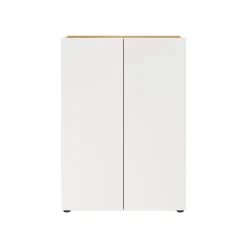 Schoenenkasten|Opbergkasten^Huisenthuis Opbergkast Eleonore 74 cm Wit