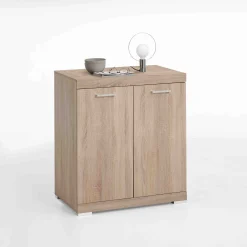 Opbergkasten^Huisenthuis Opbergkast Hermes 80x50x90 cm – 1 Eiken