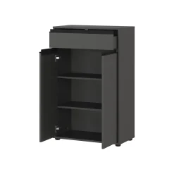 Badkamerkasten|Opbergkasten^Huisenthuis Opbergkast Pula 63 cm Grafiet