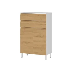 Badkamerkasten^Huisenthuis Opbergkast Samos Eiken 60 cm