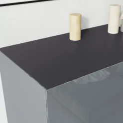 Opbergkasten^Huisenthuis Opbergkast Taranto Grijs-1